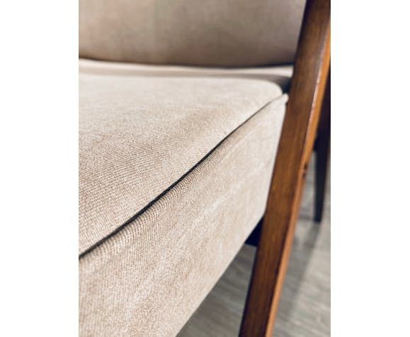 Paire de fauteuils vintage Bunny de J. Chierowski 1960