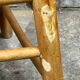 Paillé armchair in natural wood 1980