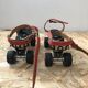 Old pair of roller skates germina metal black