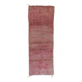 Tapis de couloir rose