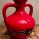 Vintage 1960s ceramic amphora vase H 27 cm