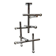 Minimalist chrome ceiling lamp from the mid-century space age by Temde, Switzerland, 1960s.