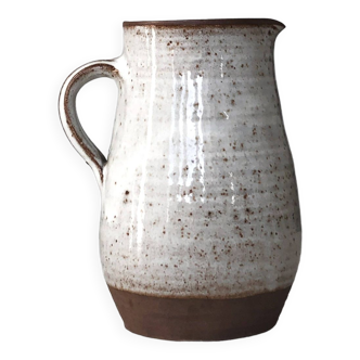 Spotted stoneware pitcher roger jacques st amand