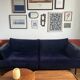 3-seater velvet sofa Habitat