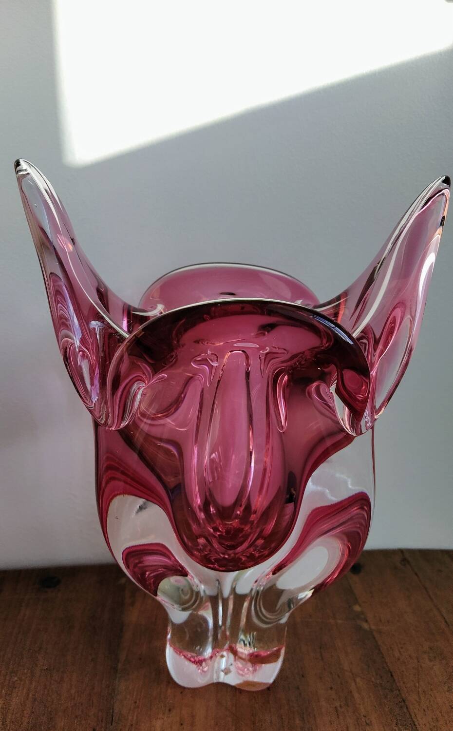 “Cat’s head” vase by Hospodka 1960-1970