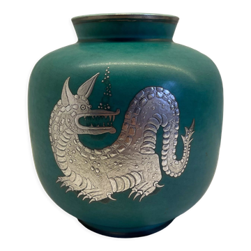 Gustavsberg Argenta Wilhelm Kage vase