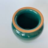 Blue ceramic vase