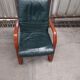Leather armchair