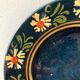 Lot de 2 assiettes anciennes en terre cuite d’Alsace