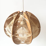 Wood suspension and vintage yarn