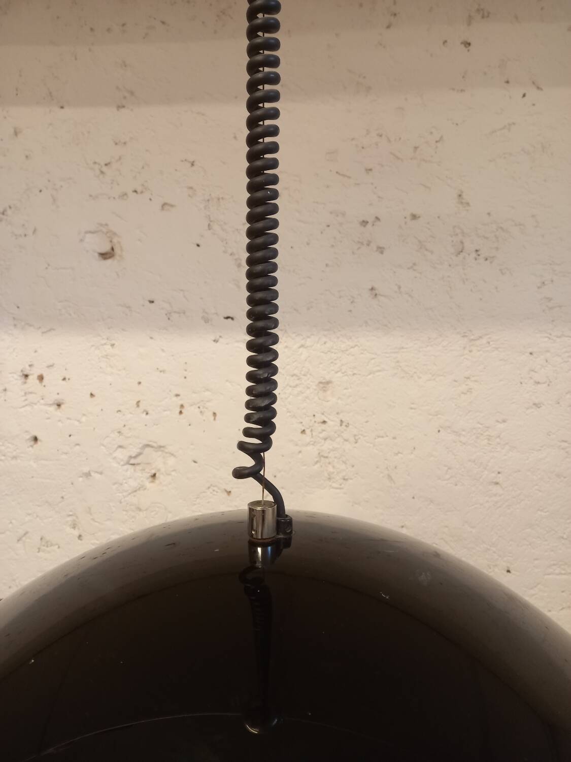 Guzzini plexi chandelier 70s