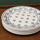 Set of 5 Laura Ashley dessert plates