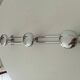Vintage chrome wall coat rack from the 60s/70s.