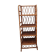 Étagère en rotin vintage