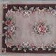 Tapis Chinois 91 x 61 cm  Fait Main Vintage (1986) -