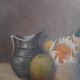 Small oil on canvas still life