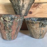 Terracotta resin pot