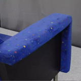 Pair of velvet armchairs, 1970