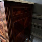 Louis XVI period chest of drawers in 18th century marquetry