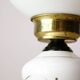 Mid-century Italian Brass & Ceramic Table Lamp, 1960s