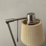 Design articulated lamp in brushed stainless steel