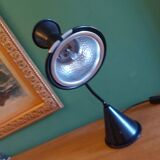 Vintage 80'S lamp with diabolo lampshade, made in Italy