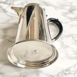 Former English silver metal coffee maker with uniplat decoration
