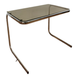 Vintage chrome side table