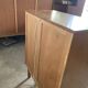 Scandinavian office secretary in vintage teak 50s
