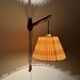 Adjustable Pleated Wall Lamp by Kaiser Leuchten
