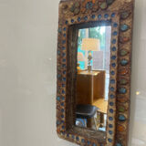 Ceramic mirror The Wheel