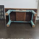 Small solid wood bench/coffee table