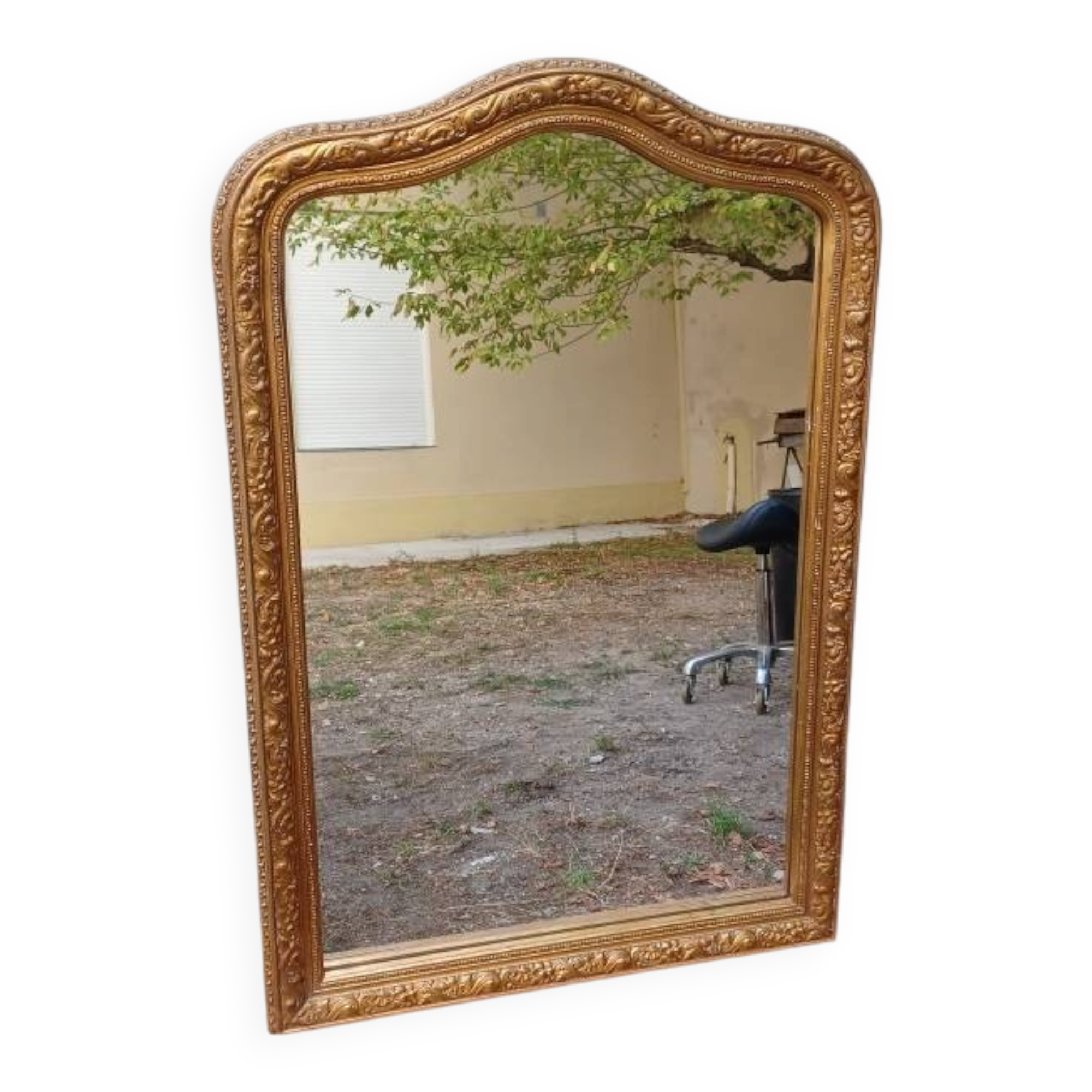 Cm x miroir louis-philippe dore ( 95cmx 65cm )