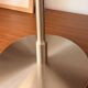 Tällbyn mushroom table lamp Ikea vintage white opaline glass chrome