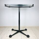 Large black Italian coffee table by Allegri Arredamenti, 1970s.