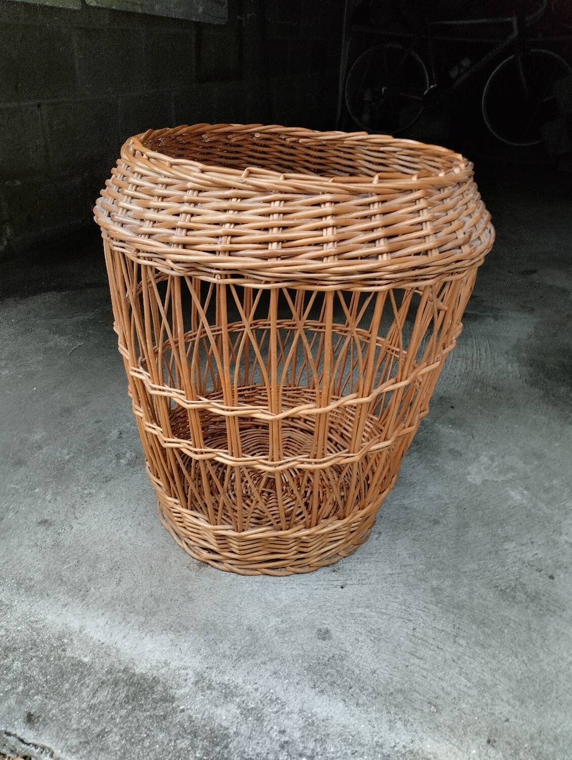 Large wicker basket