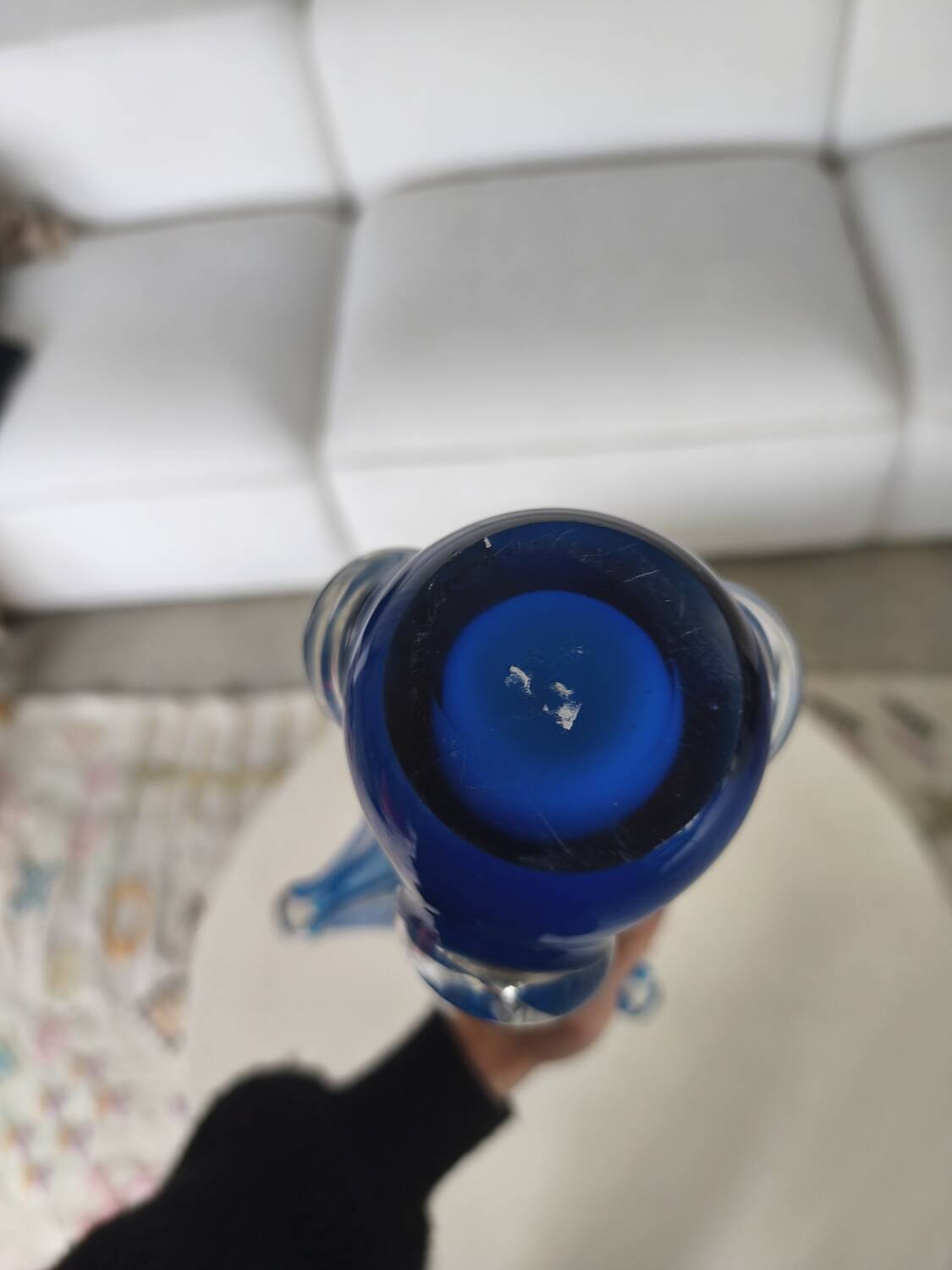 Vase bleu