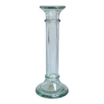 Bougeoir en verre