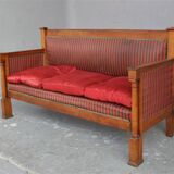 Seat style Empire early 1900s mahogany
