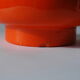 Vacuum-Pocket ceramic Orange Vintage Italian Design