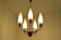 Mid-century design chandelier/napako,1960's.