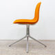 Normann form swivel chair orange