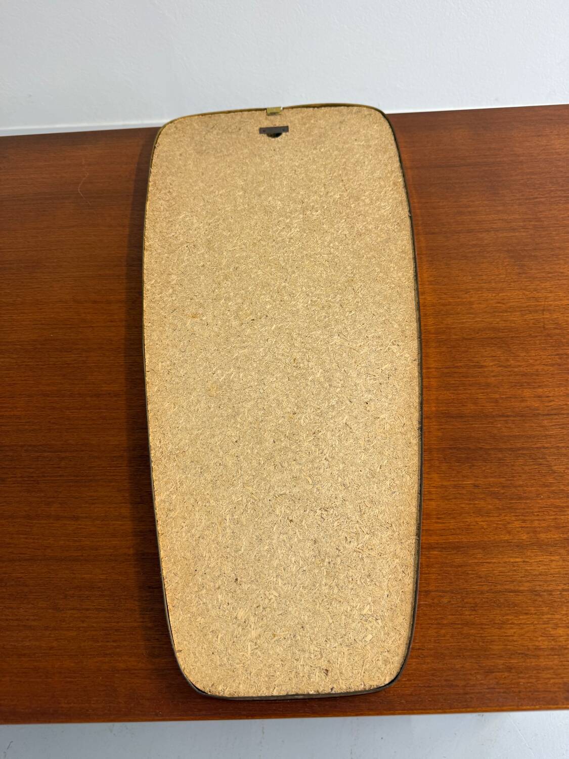 Antique asymmetrical mirror, Italian design by Dorian Tacchini, 1960s