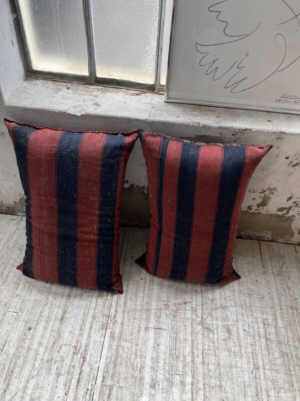 Paire de coussins XXL Kilim vintage