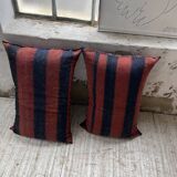 Paire de coussins XXL Kilim vintage