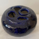 Vase en raku vintage
