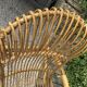 Fauteuil rocking chair en bambou vintage 1970