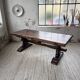Table de monastère XXL en chêne, 19ème s.