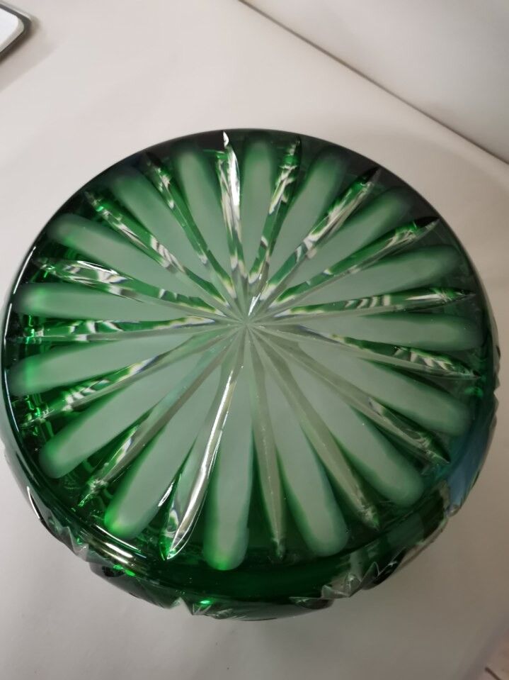 Bôhème cut crystal saladier cup