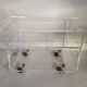 Table basse plexiglas de Marais International